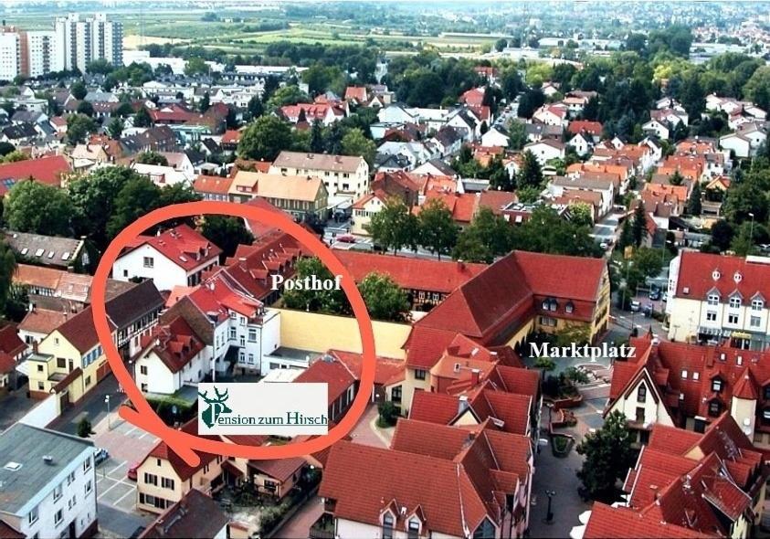 Hotel-Pension Zum Hirsch Hattersheim am Main Kültér fotó